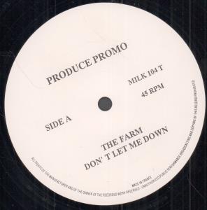 Farm - Don't Let Me Down - 12 Inch