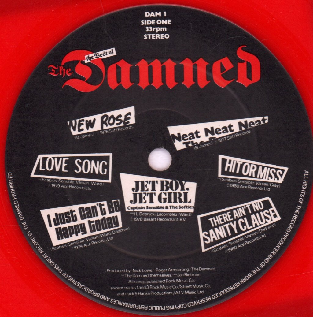 Damned (Punk) - Best Of - Lp