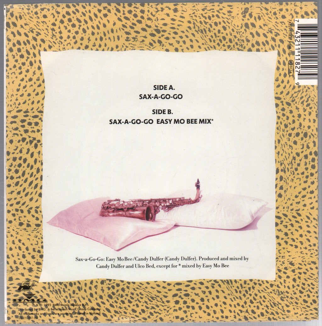 Candy Dulfer - Sax A Go Go - 7 Inch