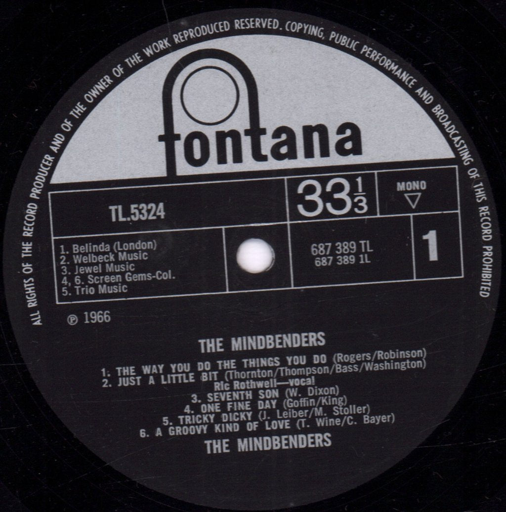 Mindbenders - Mindbenders - Lp
