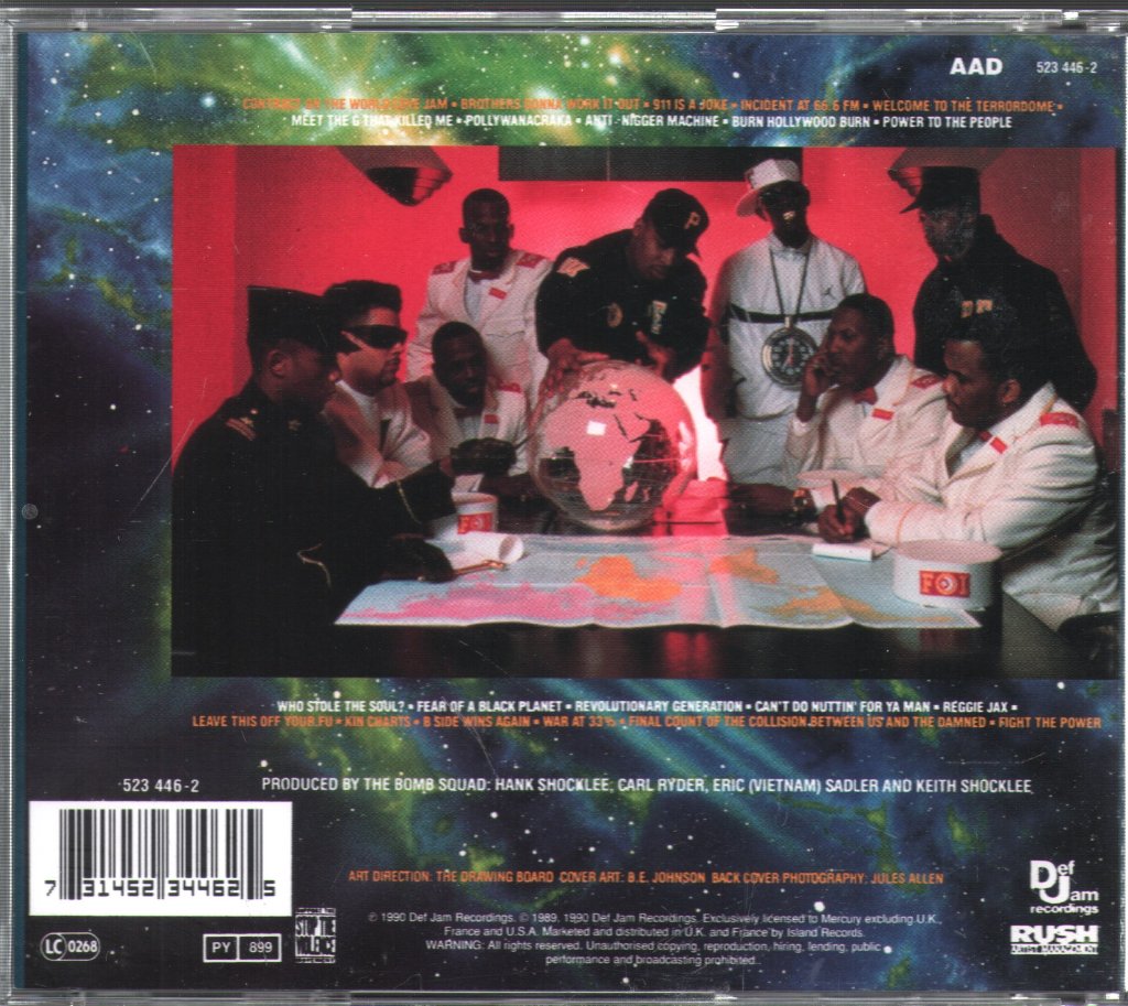 Public Enemy - Fear Of A Black Planet - Cd