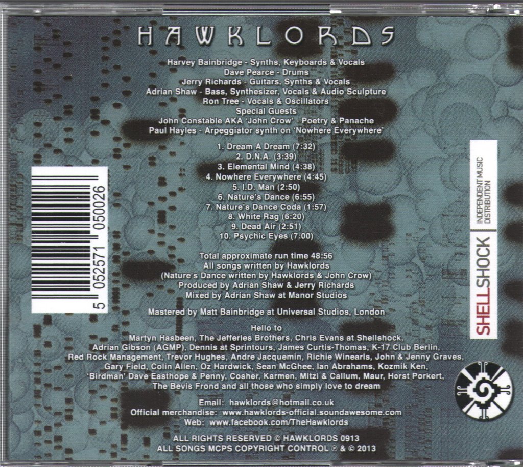 Hawklords - Dream - Cd
