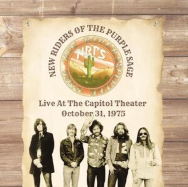 New Riders Of The Purple Sage - Live At the Capitol Theater (Natural Clear Vinyl) - Double Lp