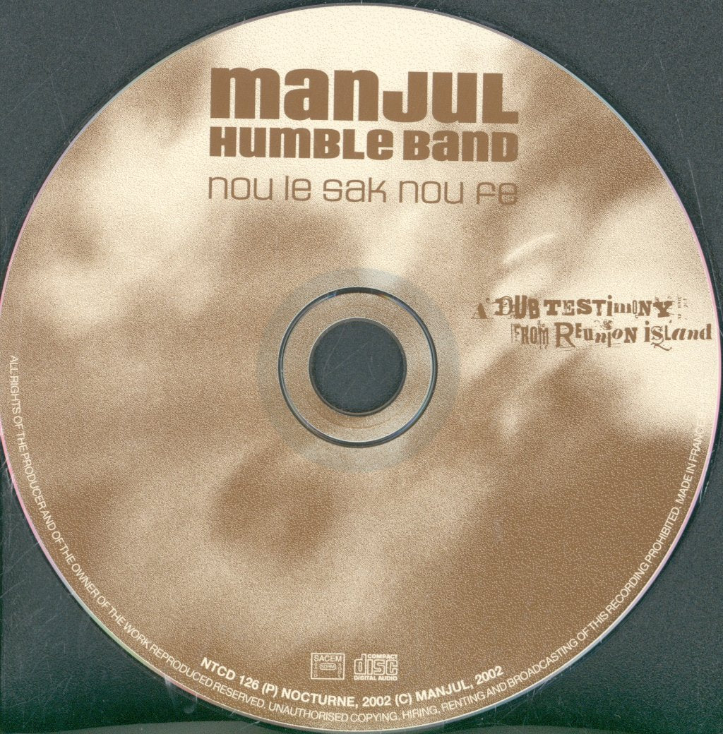 Manjul, Humble Band - Nou Le Sak Nou Fe (A Dub Testimony From Reunion Island) - Cd