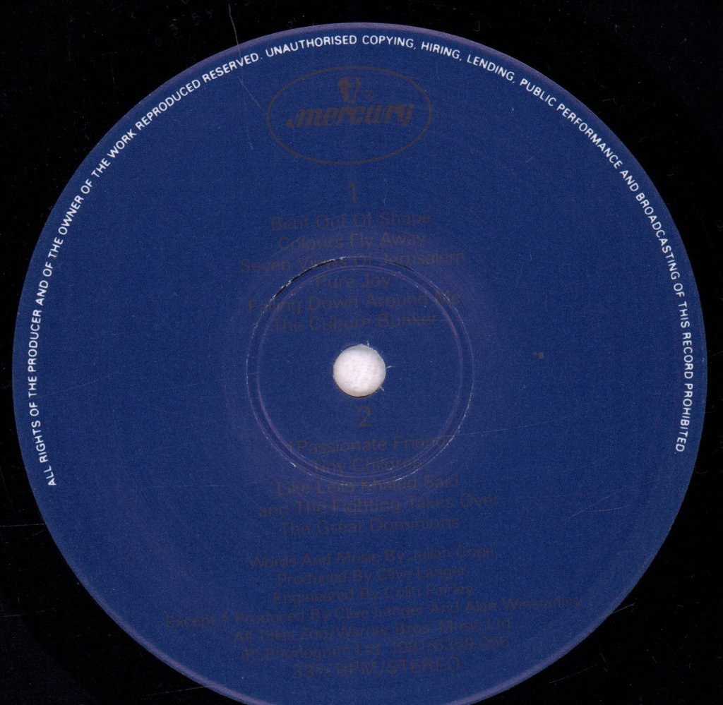 Teardrop Explodes - Wilder - Lp