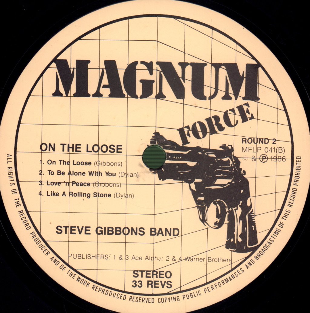Steve Gibbons Band - On The Loose - Lp