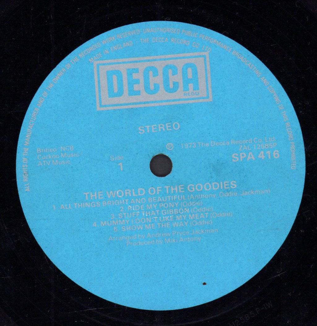 Goodies - World Of - Lp
