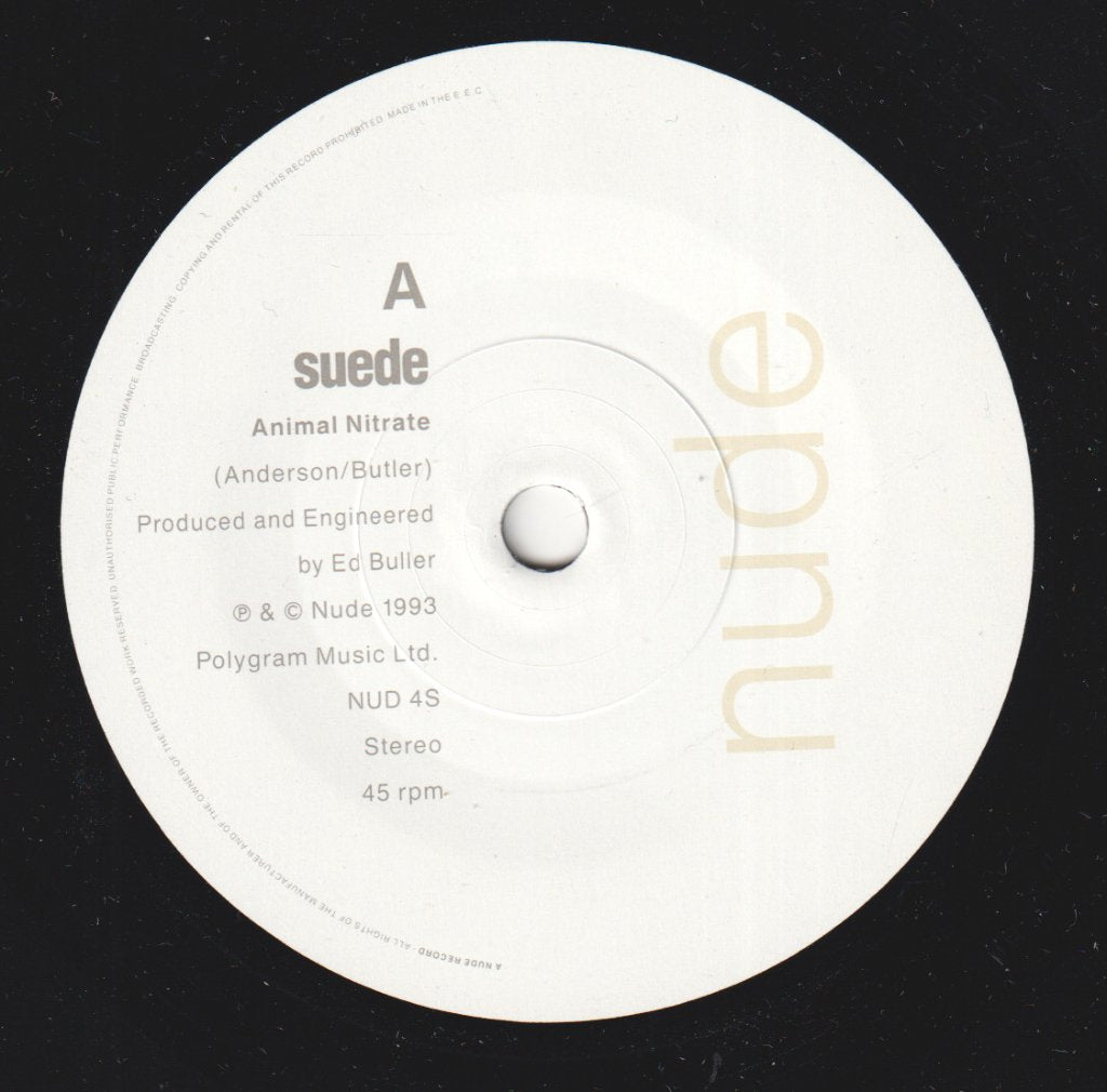 Suede - Animal Nitrate - 7 Inch