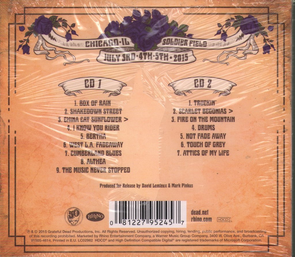 Grateful Dead - Best Of Fare Thee Well - Double Cd
