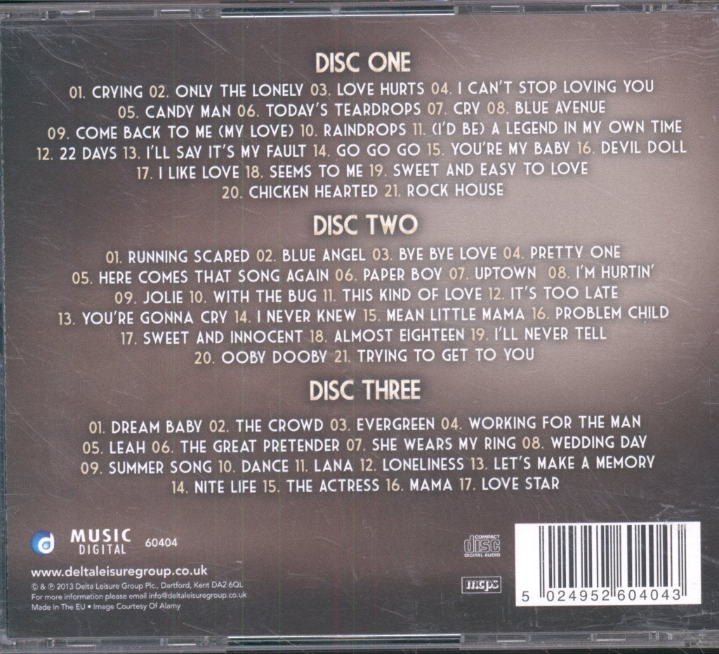 Roy Orbison - Dream Baby - Cd Set