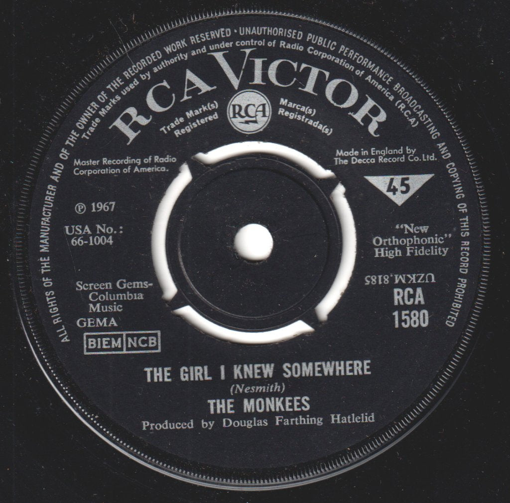 Monkees - A Little Bit Me A Little Bit You - 7 Inch