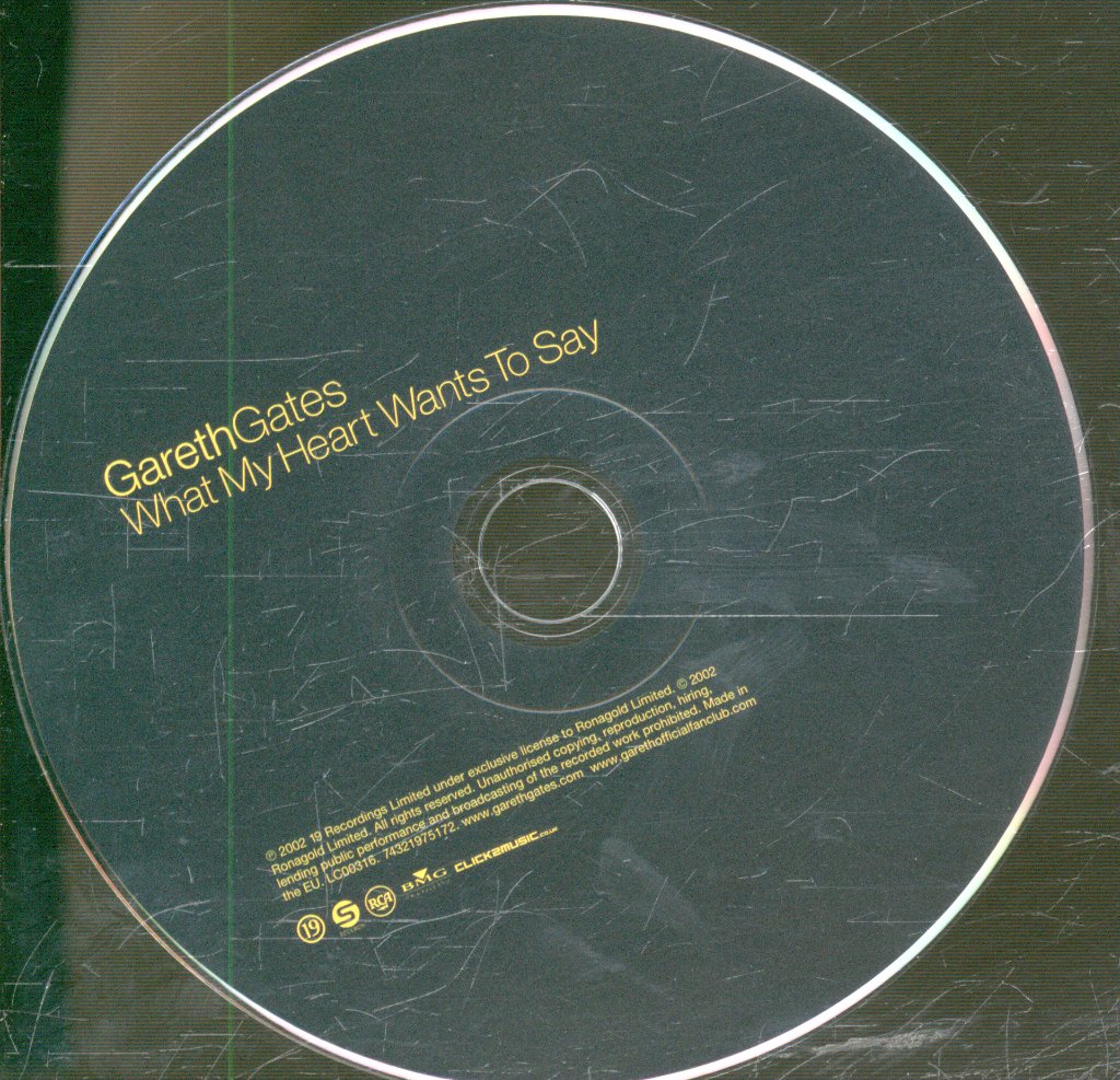 Gareth Gates - What My Heart Wants To Say - Cd