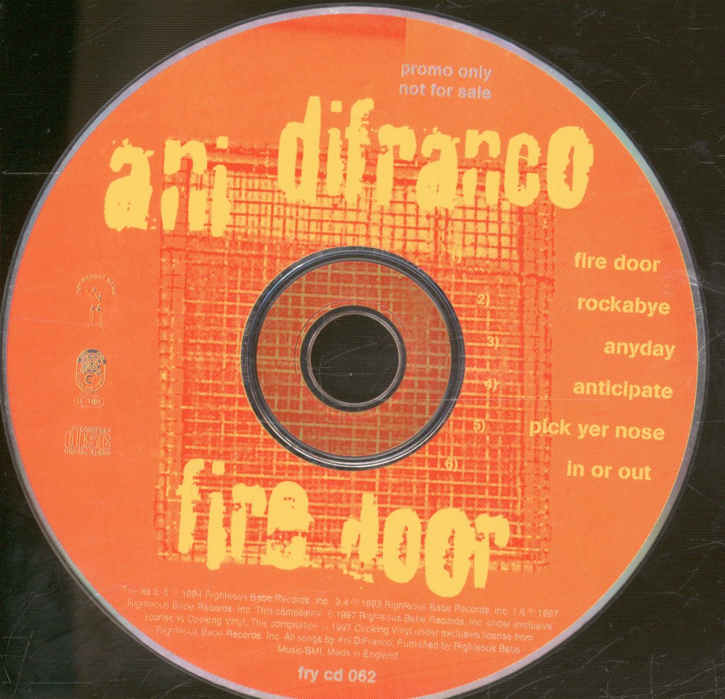 Ani Difranco - Fire Door - Cd