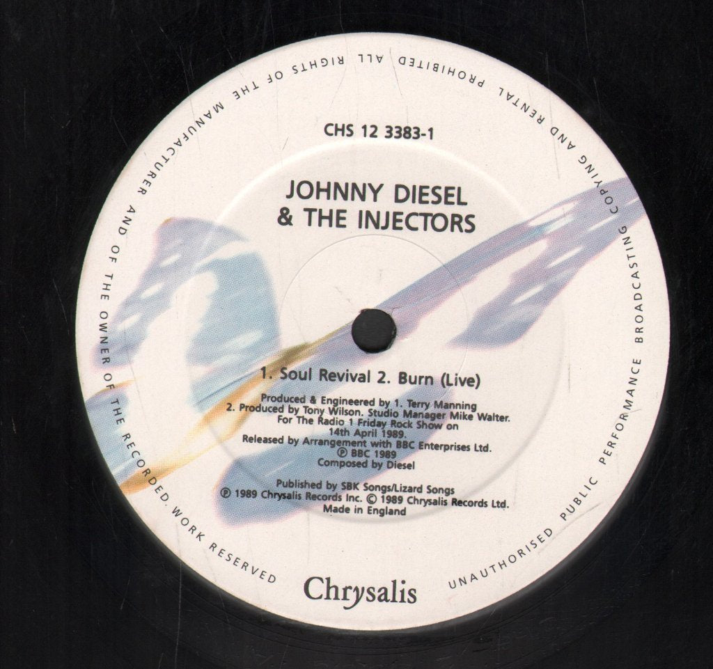 Johnny Diesel And The Injectors - Soul Revival - 12 Inch