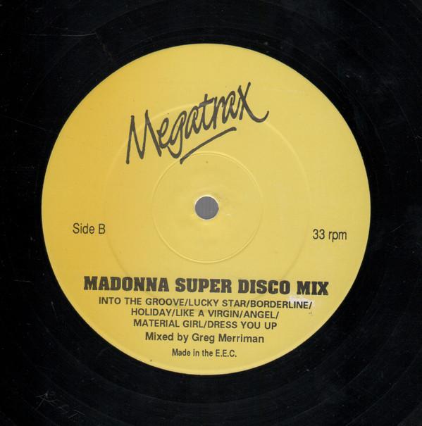 Various Artists - Communards Bronski Beat Megamix / Madonna Super Disco Mix - 12 Inch