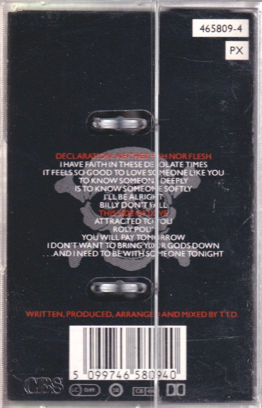 Terence Trent D'Arby - Neither Fish Nor Flesh - Cassette