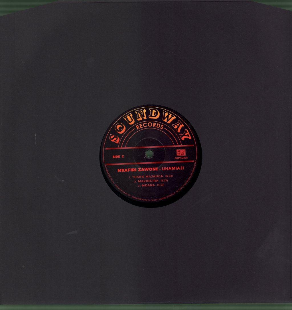 Msafiri Zawose - Uhamiaji - Double Lp
