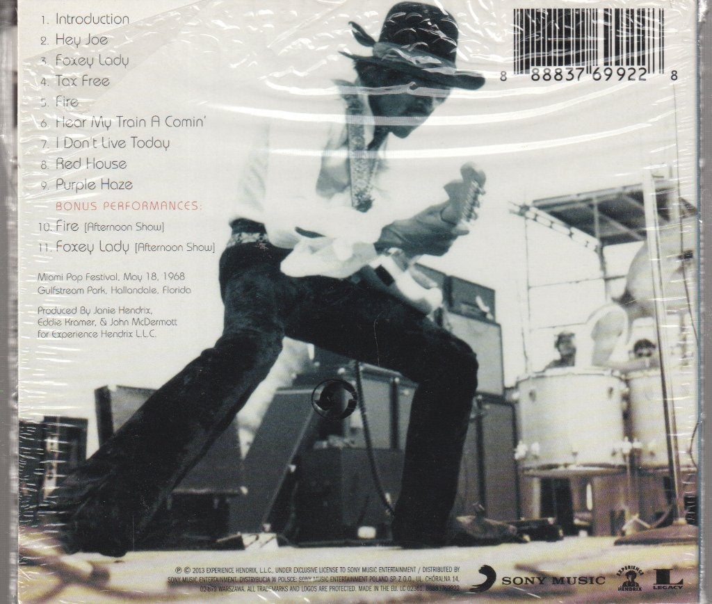 Jimi Hendrix Experience - Miami Pop Festival - Cd
