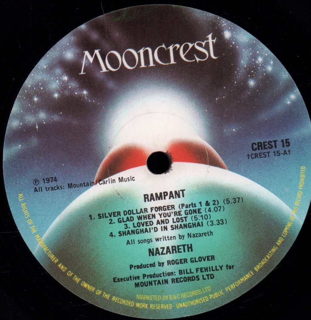 Nazareth - Rampant - Lp