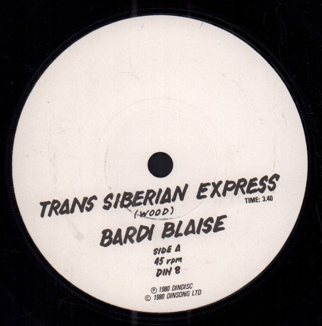 Bardi Blaise - Trans Siberian Express - 7 Inch