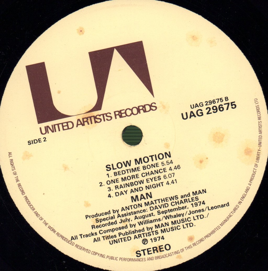 Man - Slow Motion - Lp