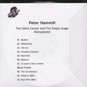 Peter Hammill - Silent Corner And The Empty Stage - Cdr