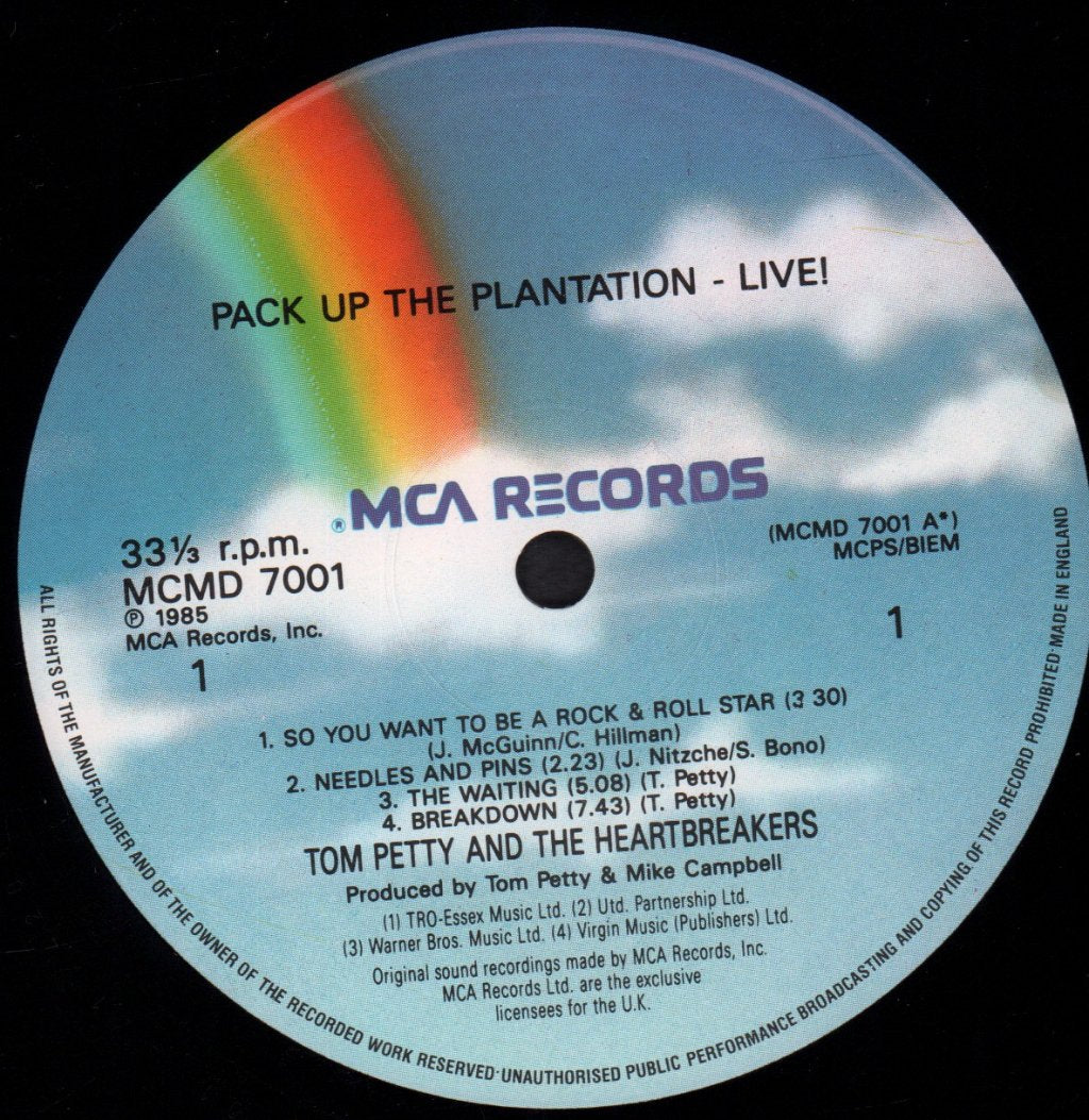 Tom Petty And The Heartbreakers - Pack Up The Plantation - Double Lp