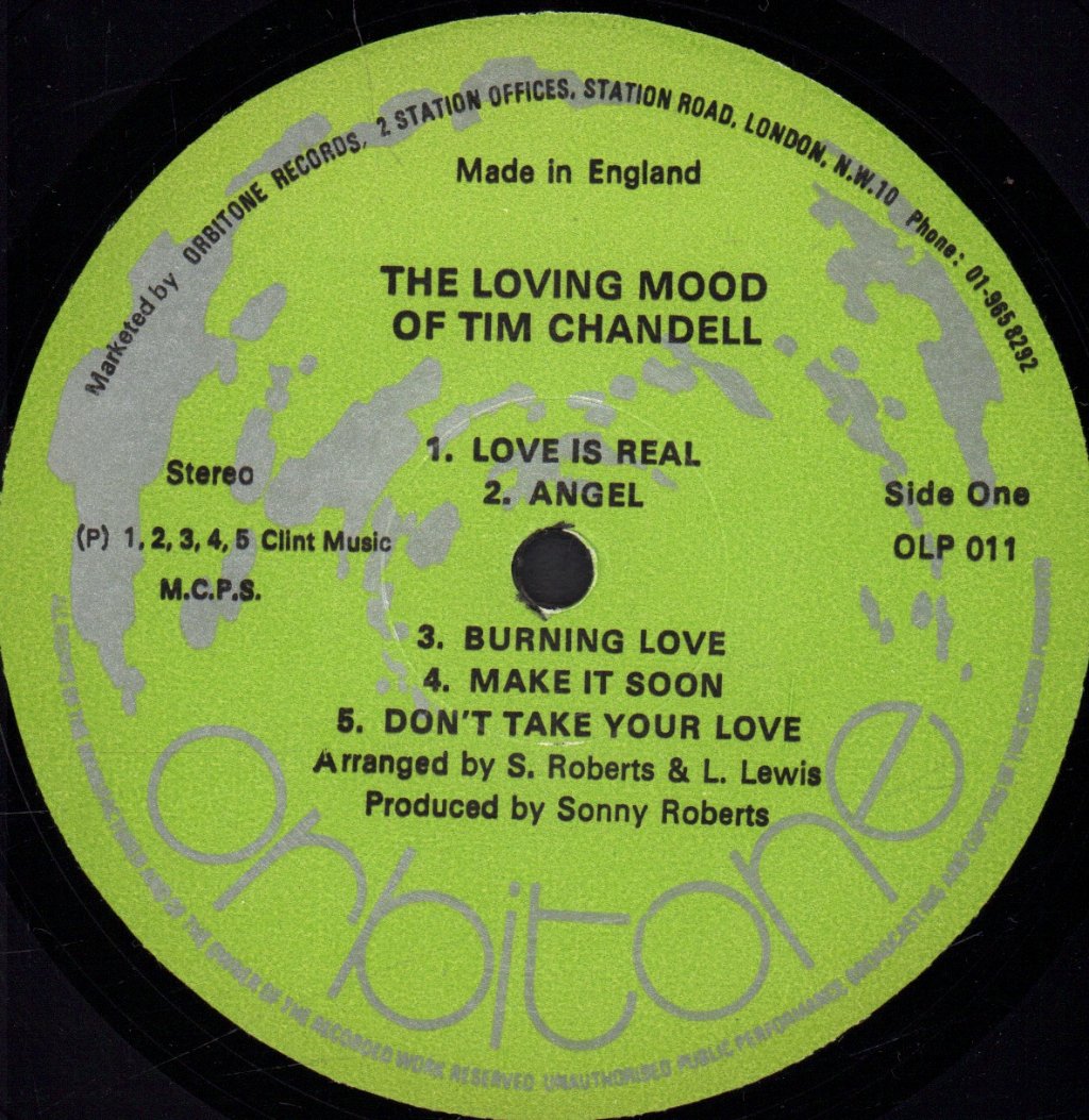 Tim Chandell - Loving Moods Of - Lp