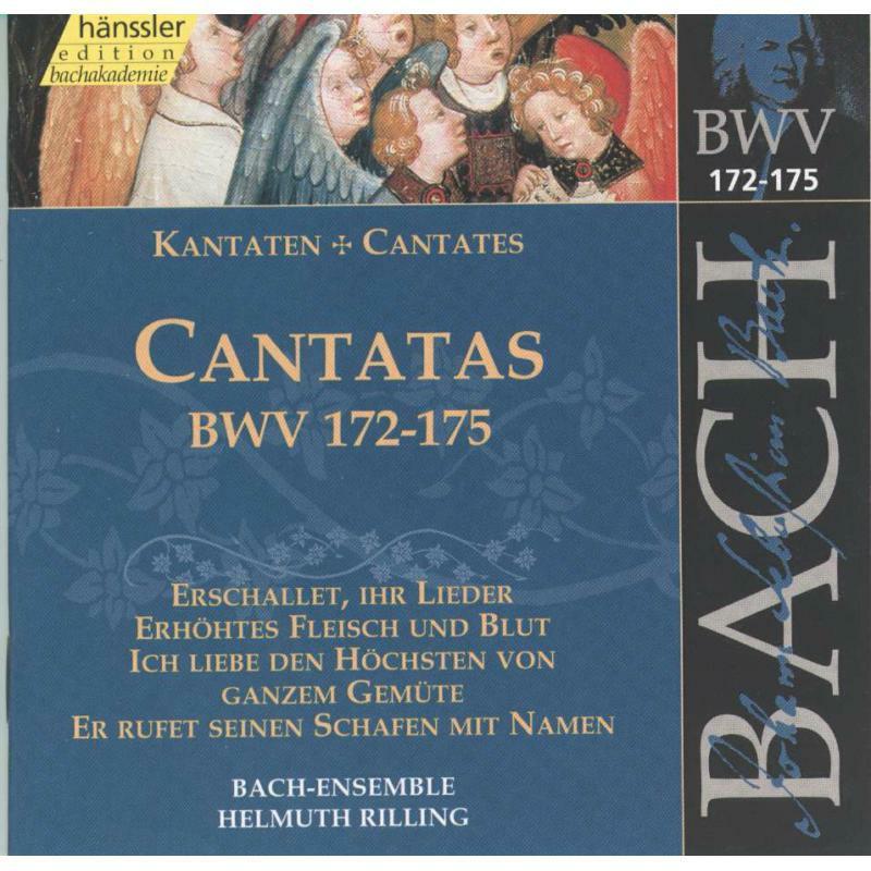 Johann Sebastian Bach - Bach: Cantatas, Bwv 172-175 (Edition Bachakademie Vol 52) /Rilling - Cd