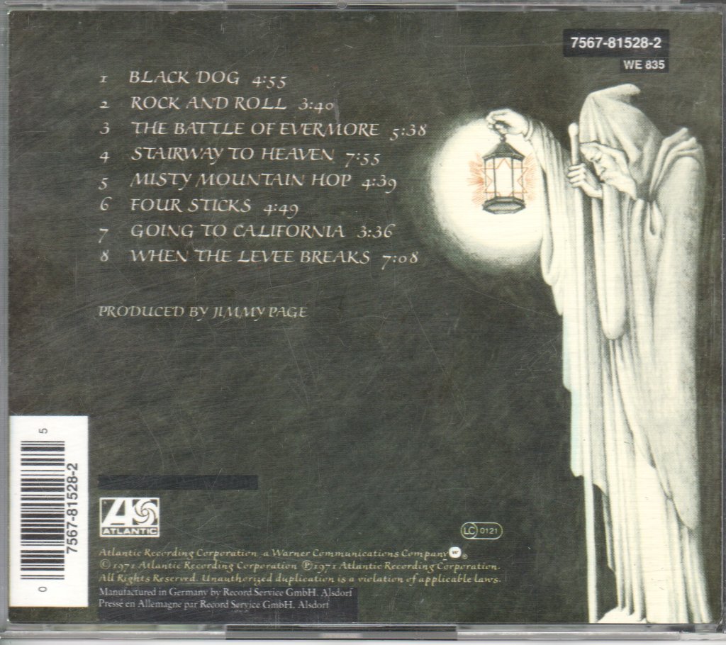 Led Zeppelin - IV (Untitled) - Cd