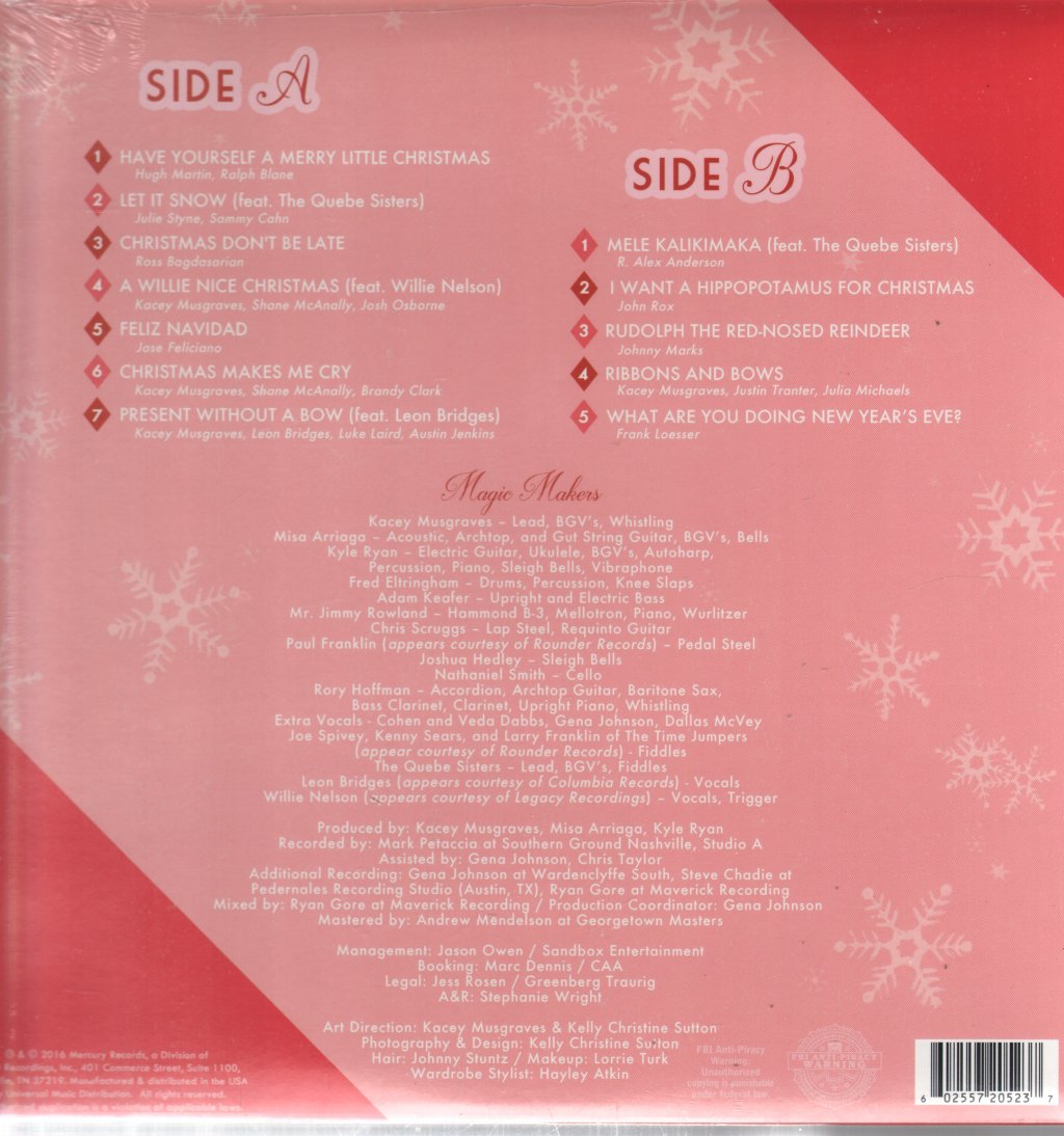 Kacey Musgraves - A Very Kacey Christmas - Lp