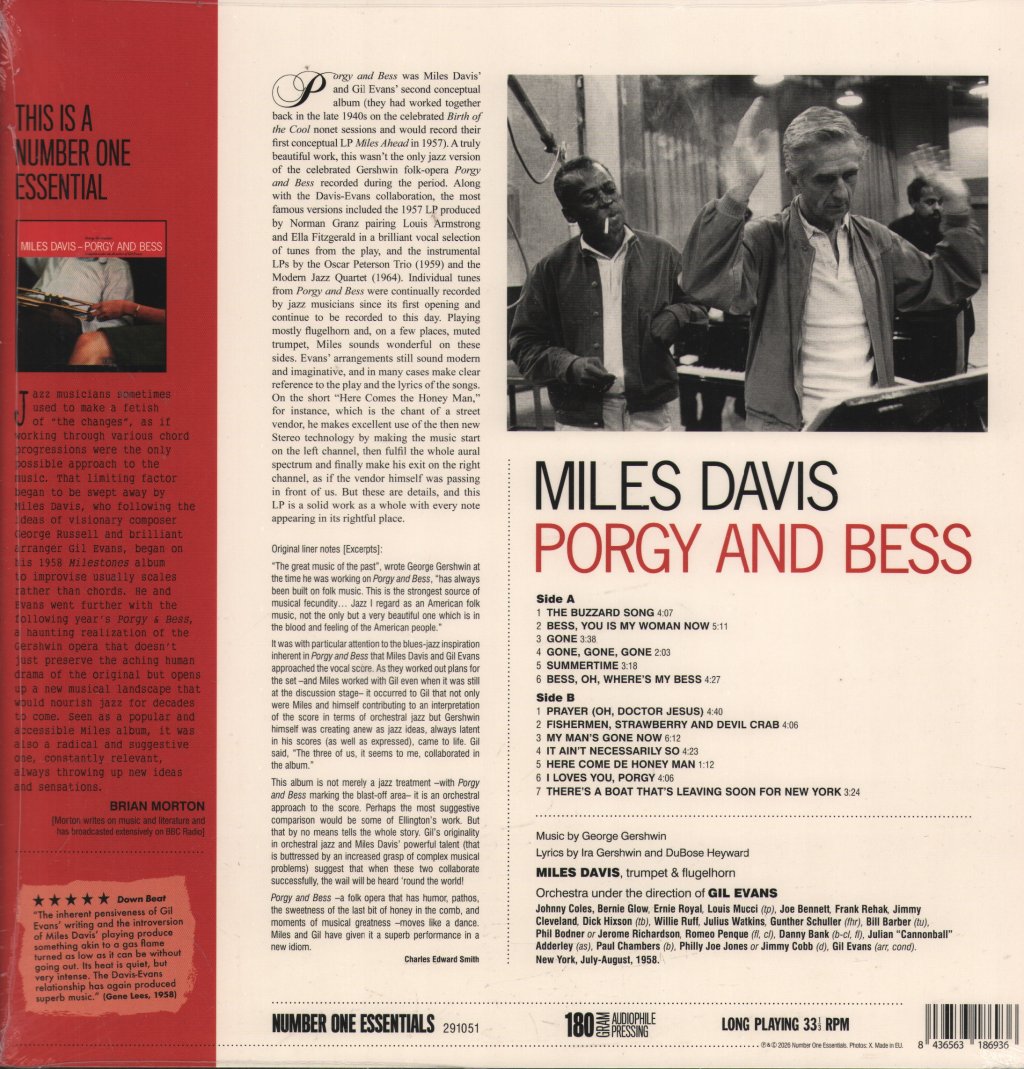 Miles Davis - Porgy and Bess - Lp