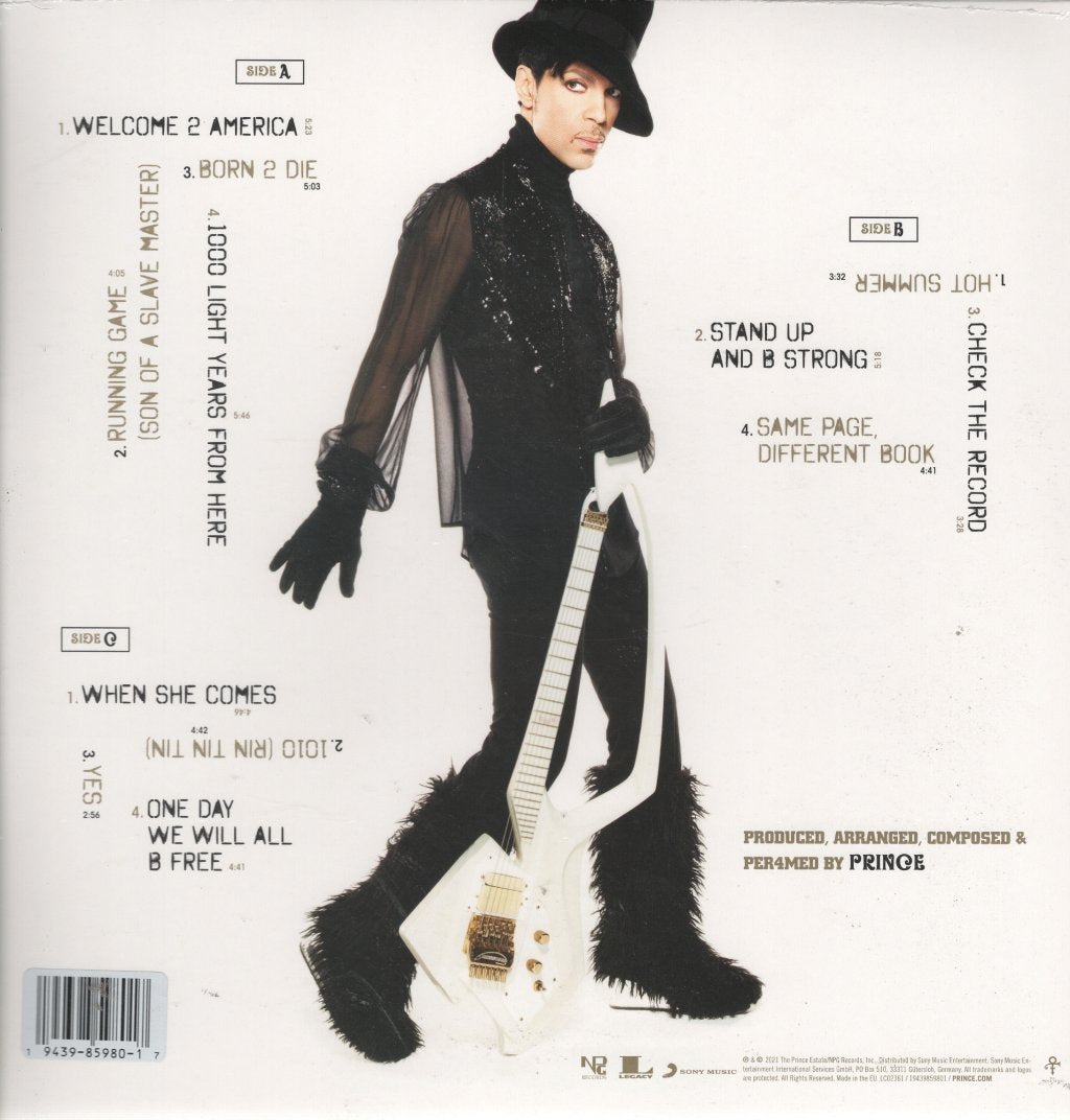 Prince - Welcome 2 America - Double Lp