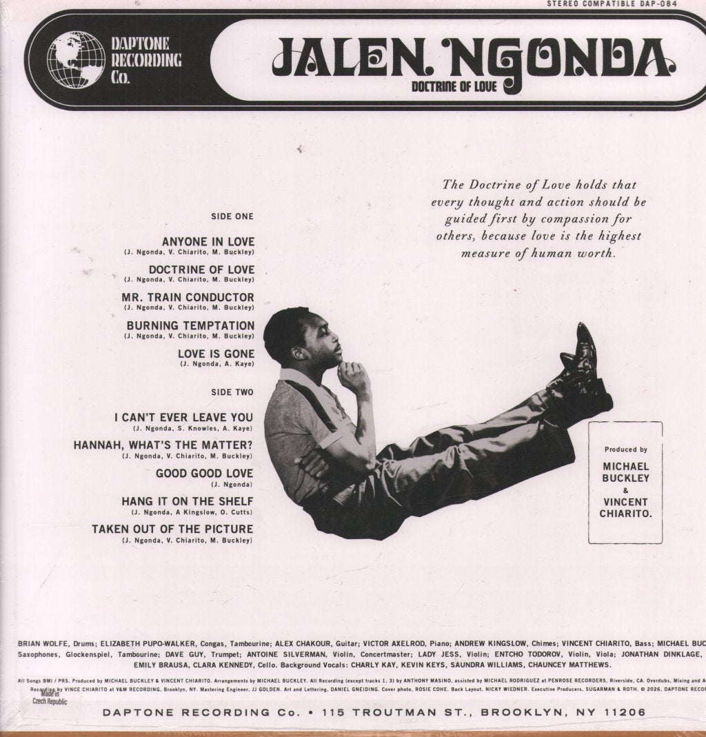 Jalen Ngonda - Doctrine Of Love - Lp