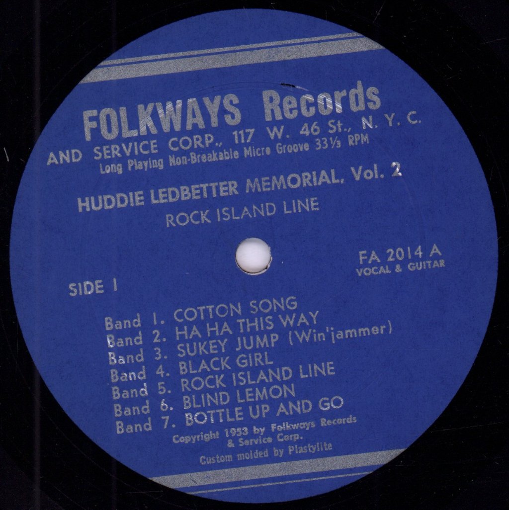 Leadbelly - Rock Island Line - Lp