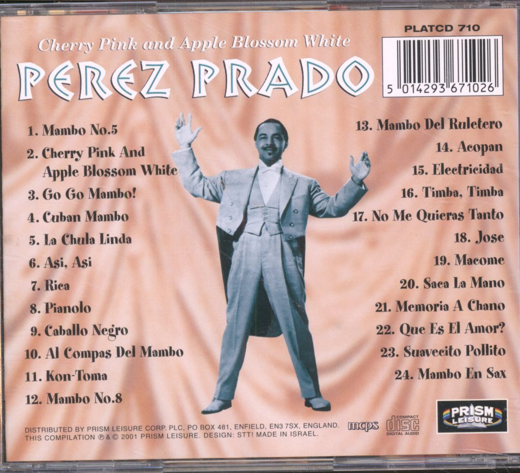 Perez Prado - Cherry Pink And Apple Blossom White - Cd