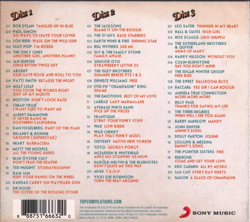 Various Artists - Superstar Seventies - Cd Set