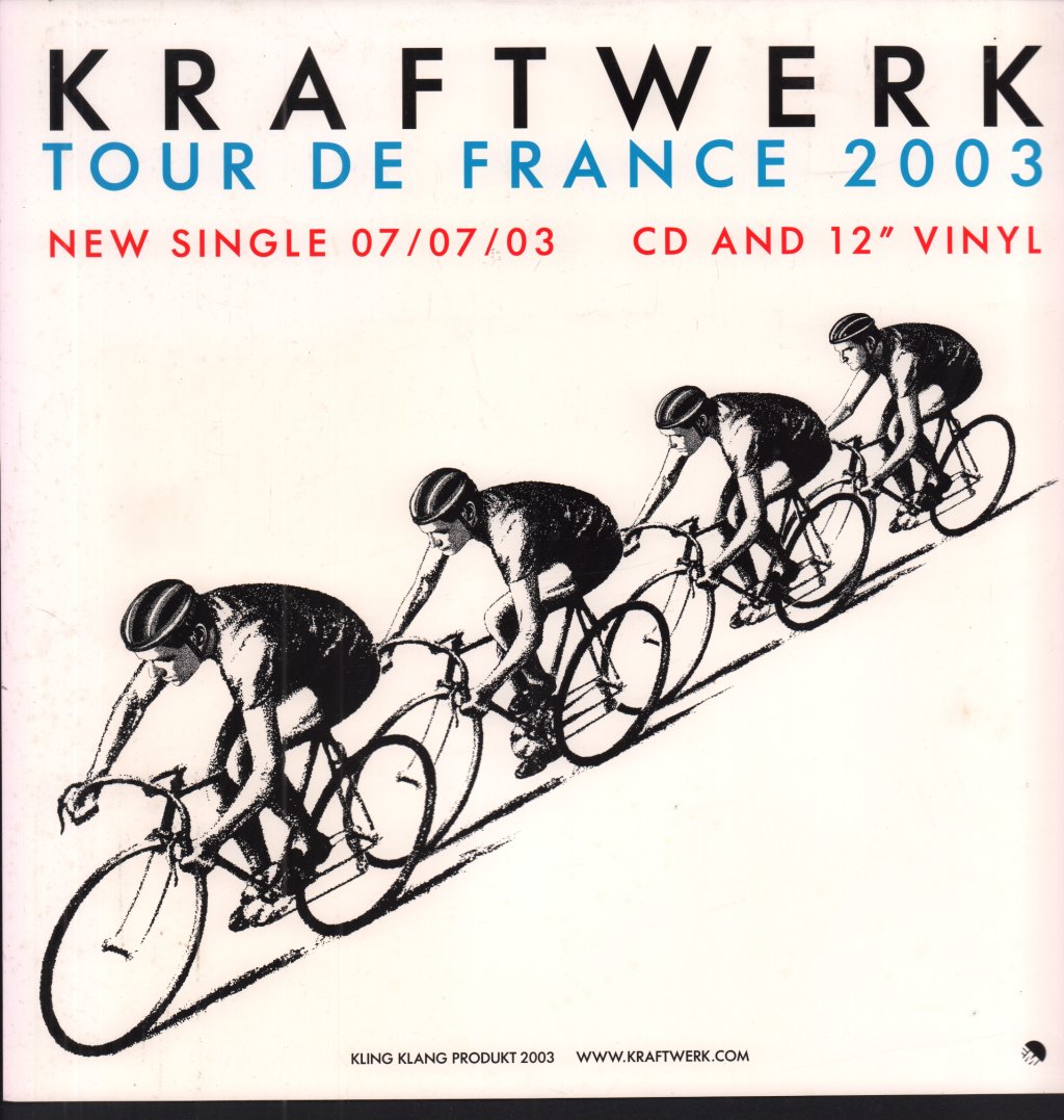 Kraftwerk - Tour De France 2003 - Card