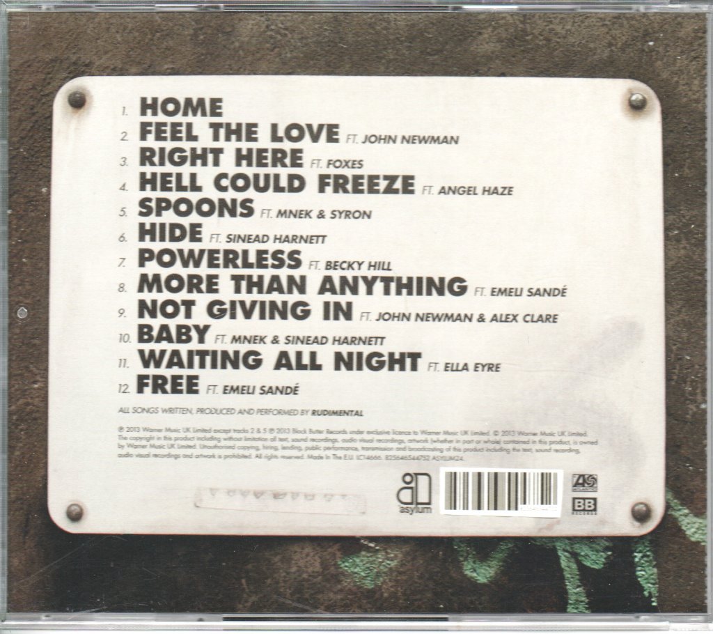 Rudimental - Home - Cd