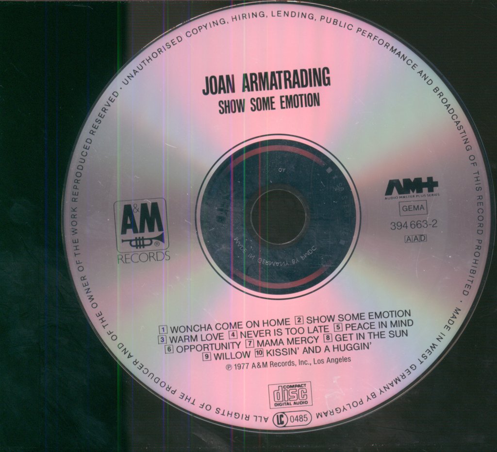 Joan Armatrading - Show Some Emotion - Cd