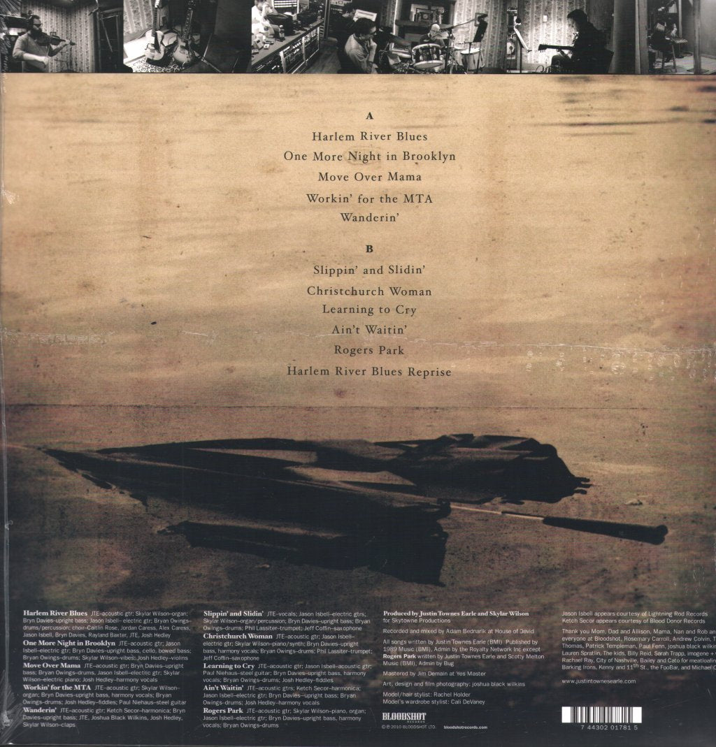 Justin Townes Earle - Harlem River Blues - Lp