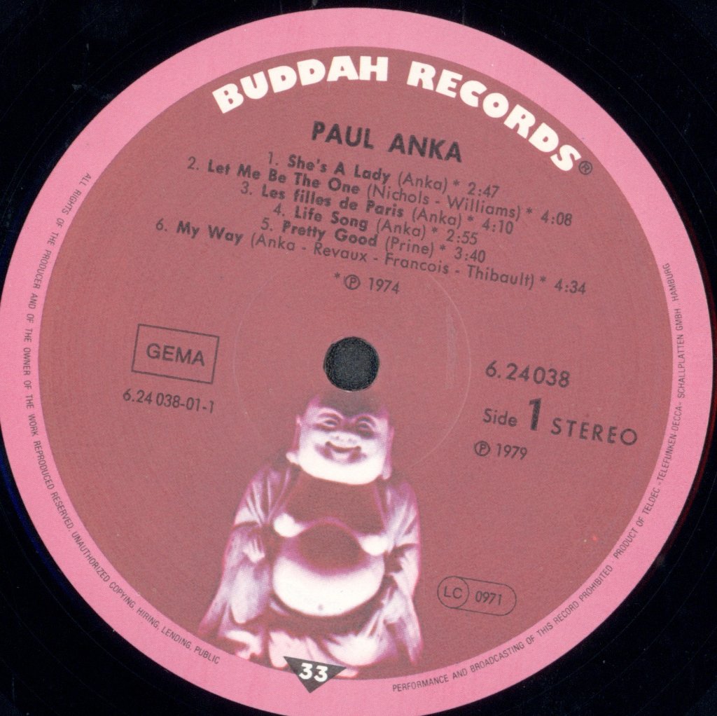 Paul Anka - Paul Anka - Lp
