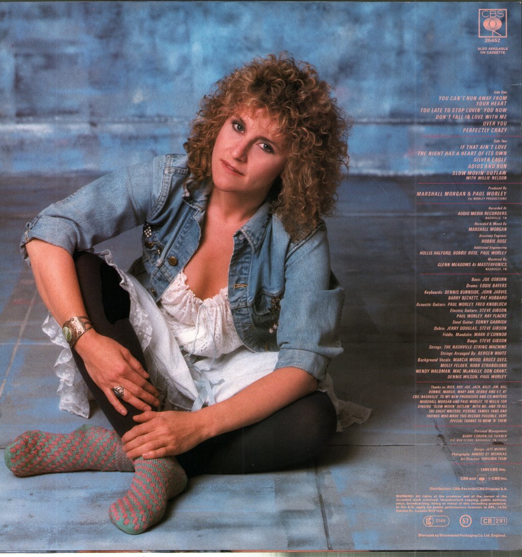 Lacy J. Dalton - Can't Run Away From Your Heart - Lp