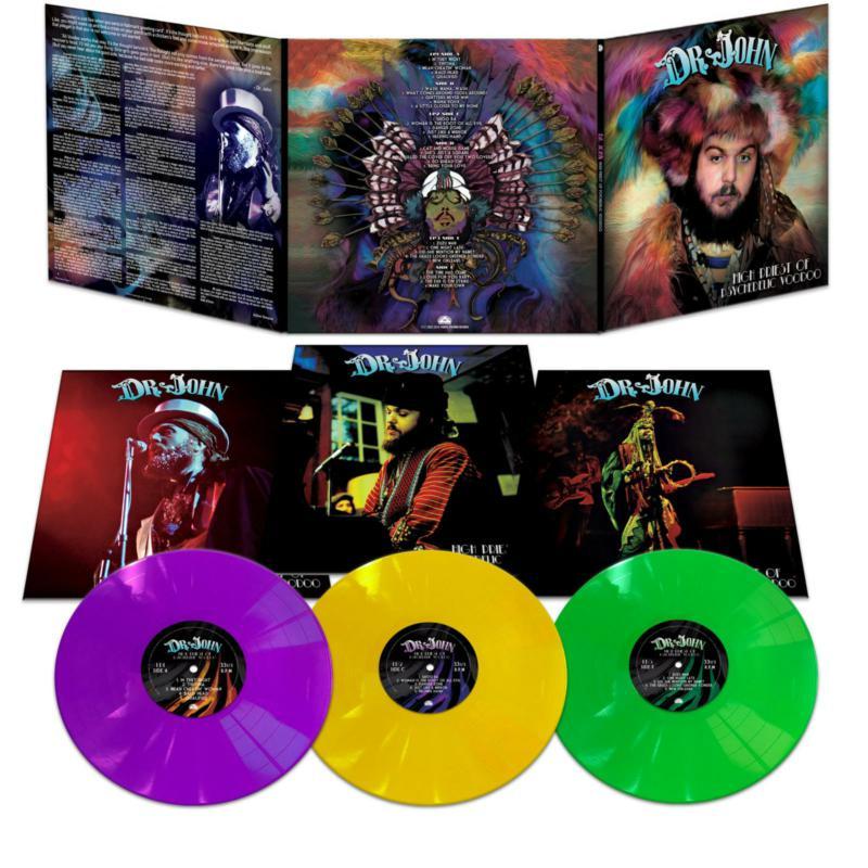 Dr John - High Priest of Psychedelic Voodoo - Triple Lp