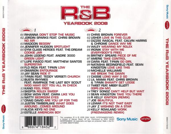 Various Artists - R&B Yearbook 2008 - Double Cd