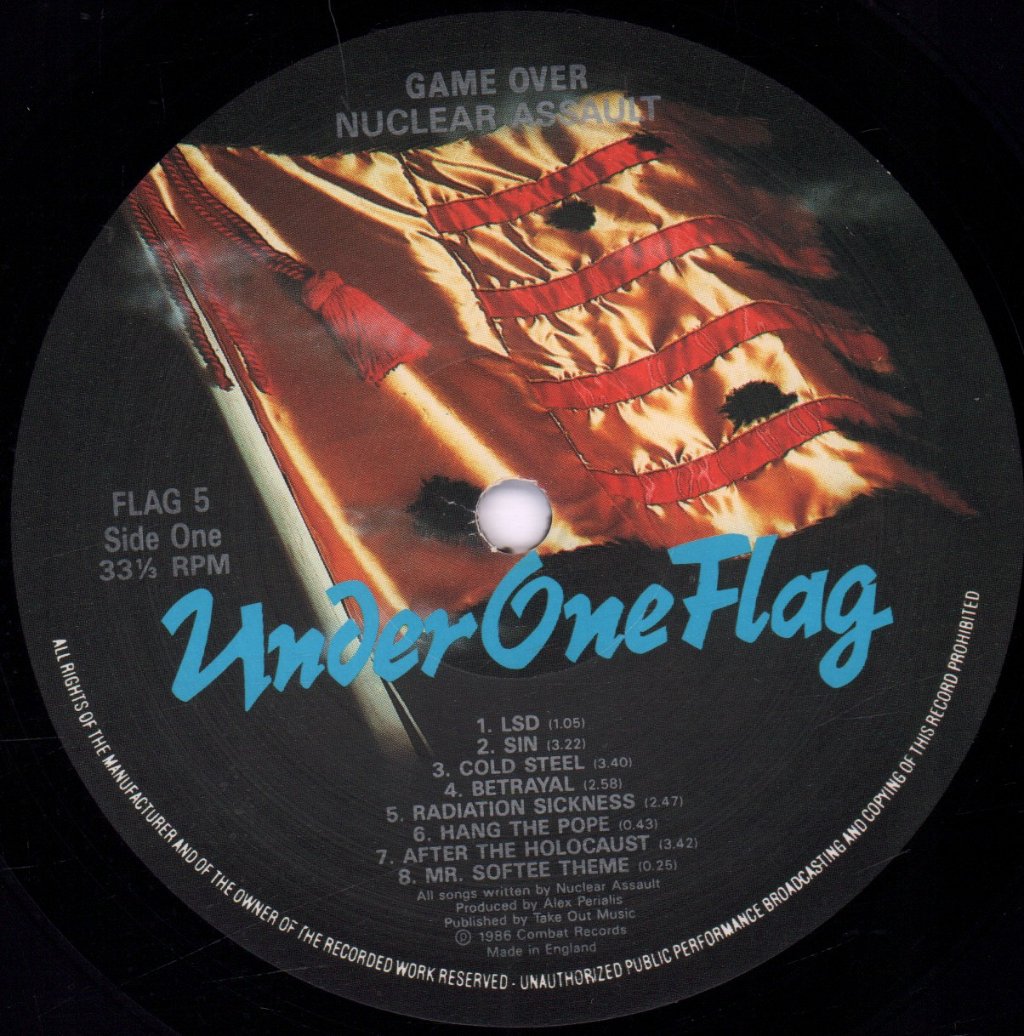 Nuclear Assault - Game Over - Lp