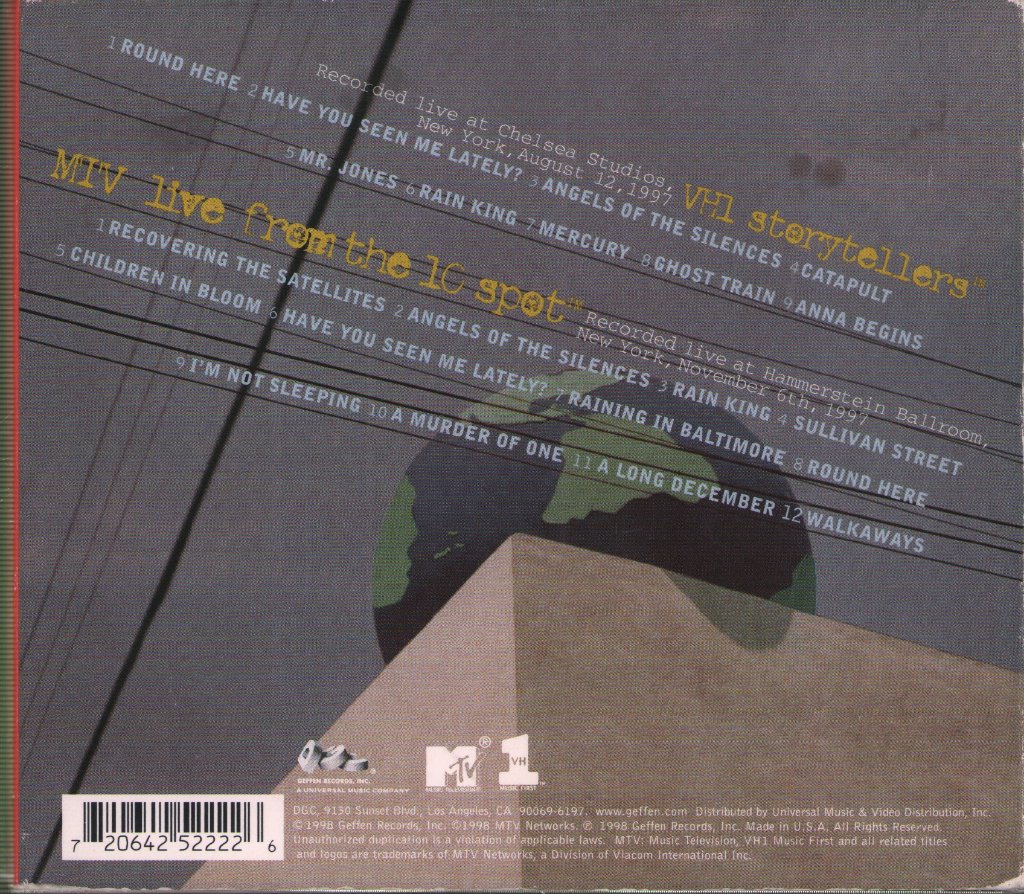 Counting Crows - Across A Wire (Live In New York City) - Double Cd