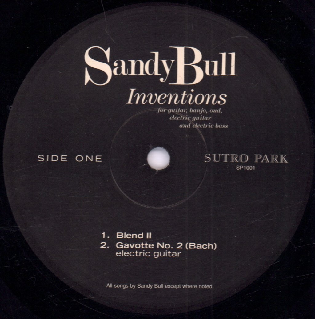Sandy Bull - Inventions - Lp