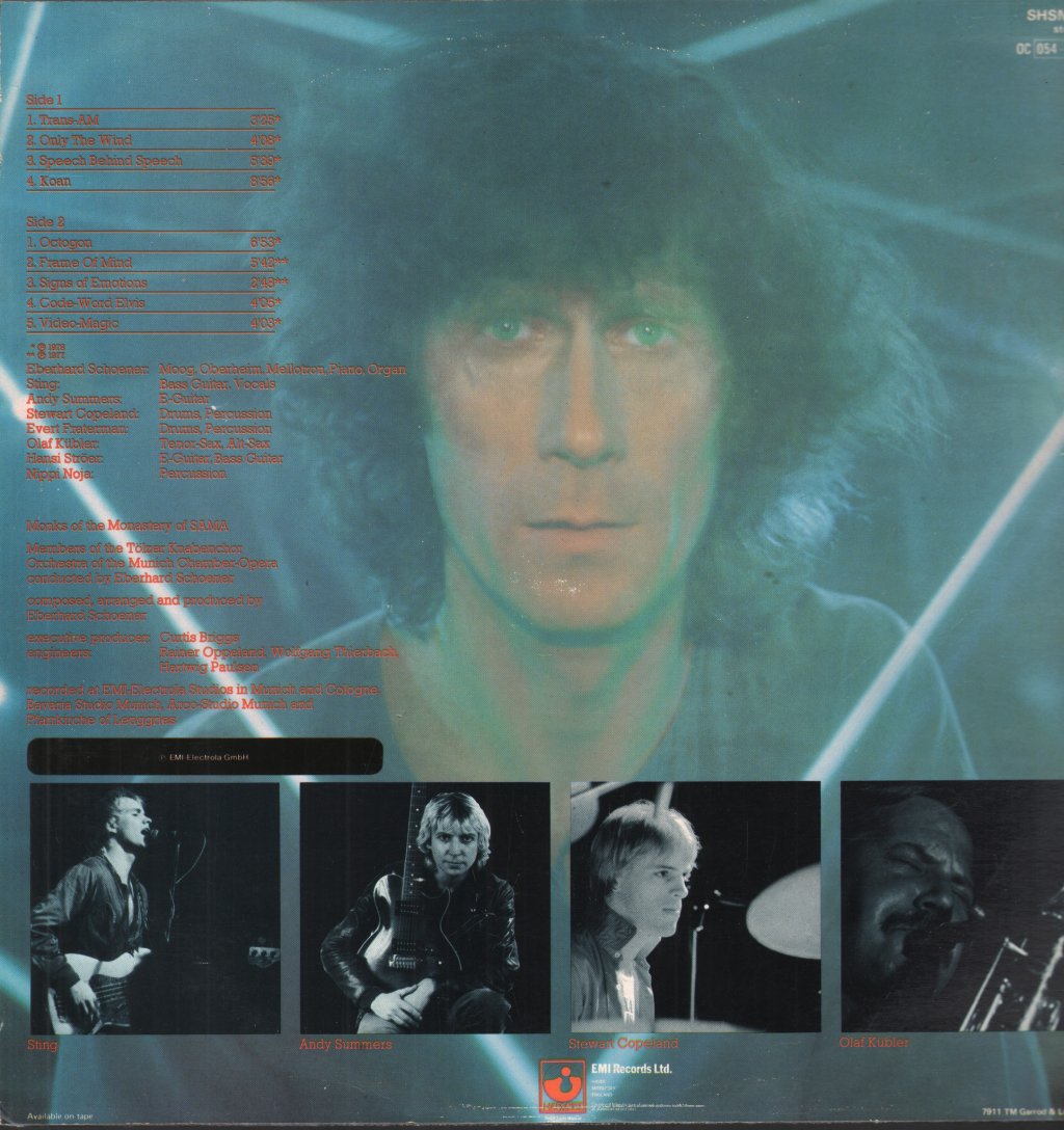 Eberhard Schoener - Video Flashback - Lp