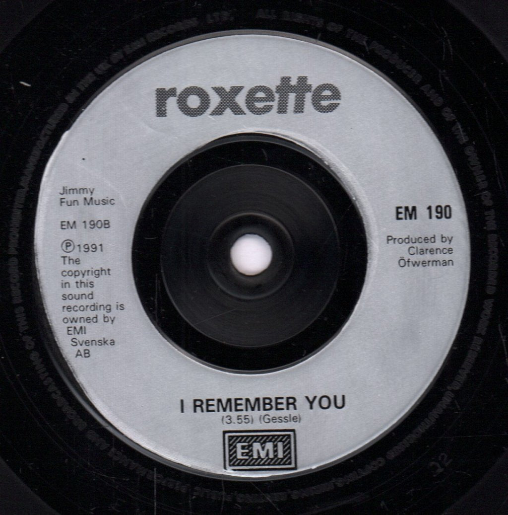 Roxette - Fading Like A Flower - 7 Inch